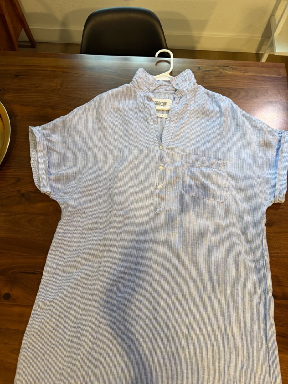 Frank & Eileen Grayson Linen Shirt Dress